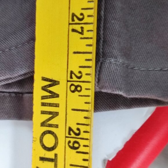 Buffalo David Bitton Sam-X slim straight cotton pants grey men's size 34x30 - Picture 12 of 13